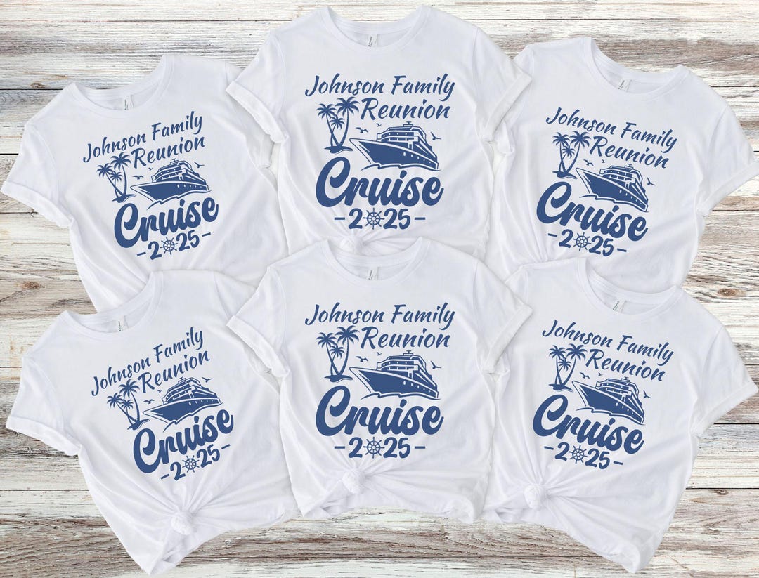 Personalized Family Reunion Cruise Shirts, Gift for Family, Cruise