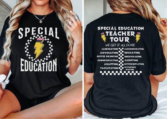 Special Education Teacher Tour Shirt, Sped Teacher Shirt Gifts, Special Ed Team T shirt, Special Ed Teacher T-shirt, SPED Teacher Tee Gift
