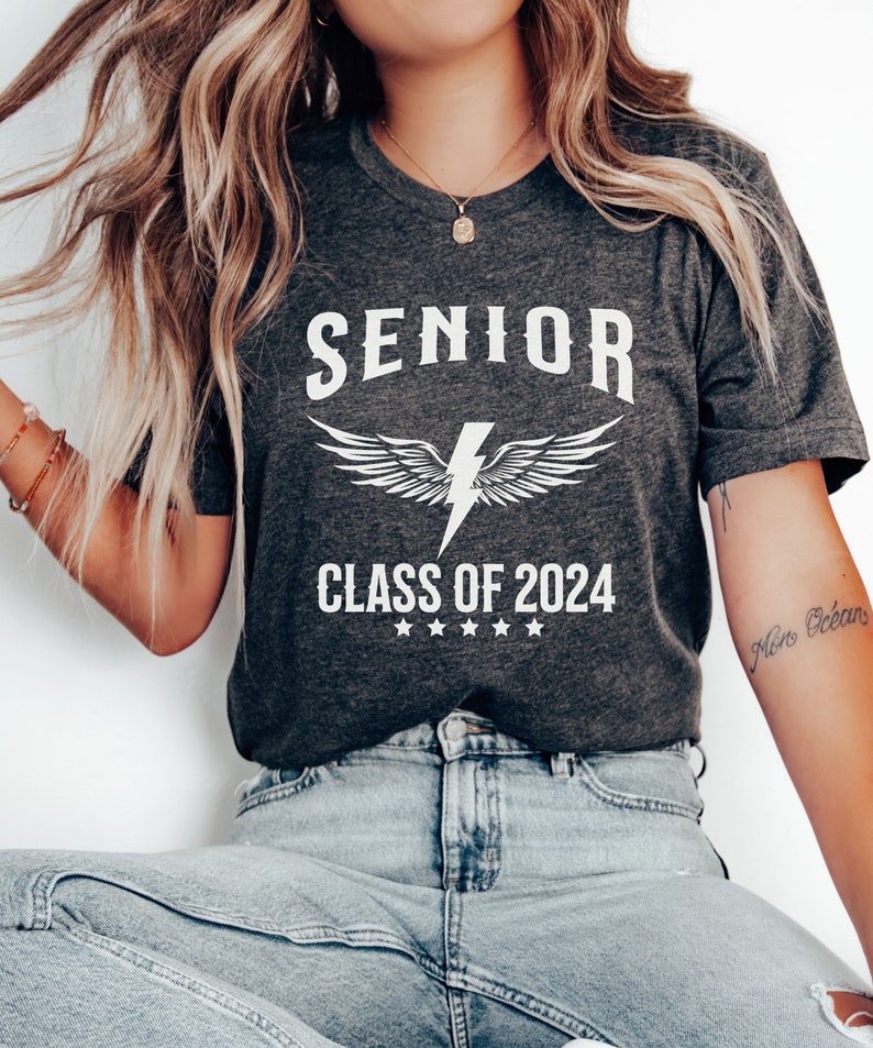Class of 2024 Shirt, Senior Shirt Class of 2024 Tshirt, High School ...