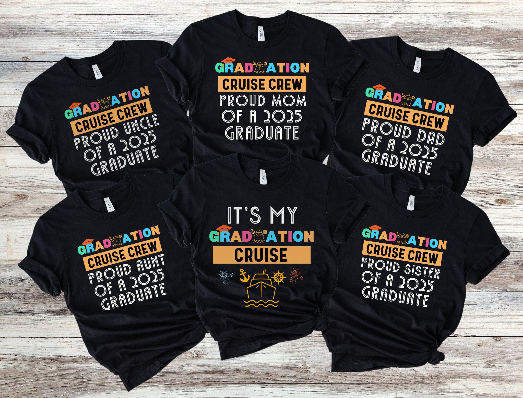 Graduation Cruise Shirt, Family Graduation Cruise T-Shirts, Graduation Cruise 2025 Shirts, Summer Ship Trip Tee, Cruise Shirt, Class of 2025