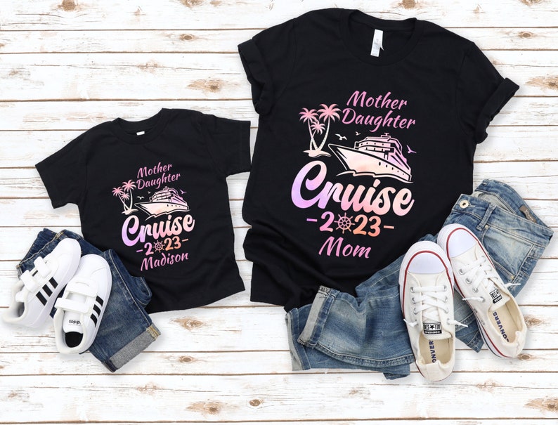 Personalized Mother Daughter Cruise Shirts Gift for Mom - Etsy