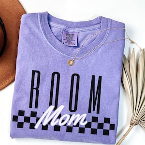 Comfort Colors Room Mom Shirt, Classroom Mom Shirt, Gift for Room Mom, Trendy Shirts for Room Mom, School Volunteer Shirt, Gift for Parent