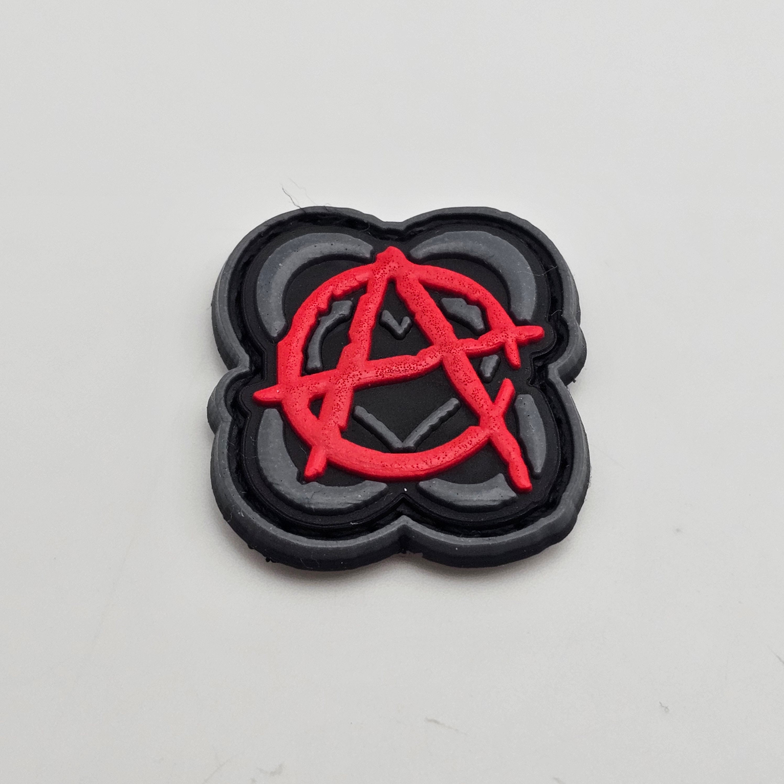 New!! Glow Anarchy Heart Ranger Eye RE PVC Patch EDC - Etsy Israel