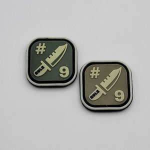 Glow Rule Numer 9 V2 Ranger Eye RE PVC Patch EDC