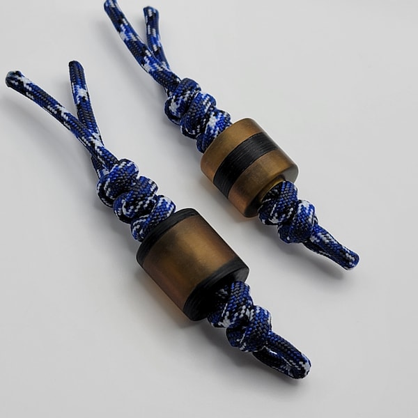 Man Cave EDC Ultem Carbon Fiber Hybrid Paracord EDC Beads