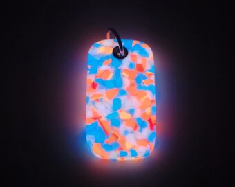 Glow Anhänger Hundeanhänger EDC