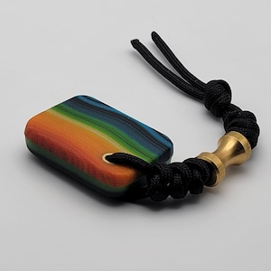 Glow G-Carta Micarta Soap Bar Worry Stone Pocket Fidget EDC