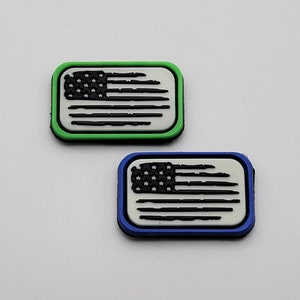 Glow USA Flag Ranger Eye RE Parche de PVC