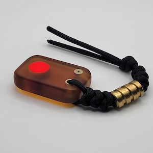Glow Ultem Seifenstück Sorgenstein Tasche Fidget EDC