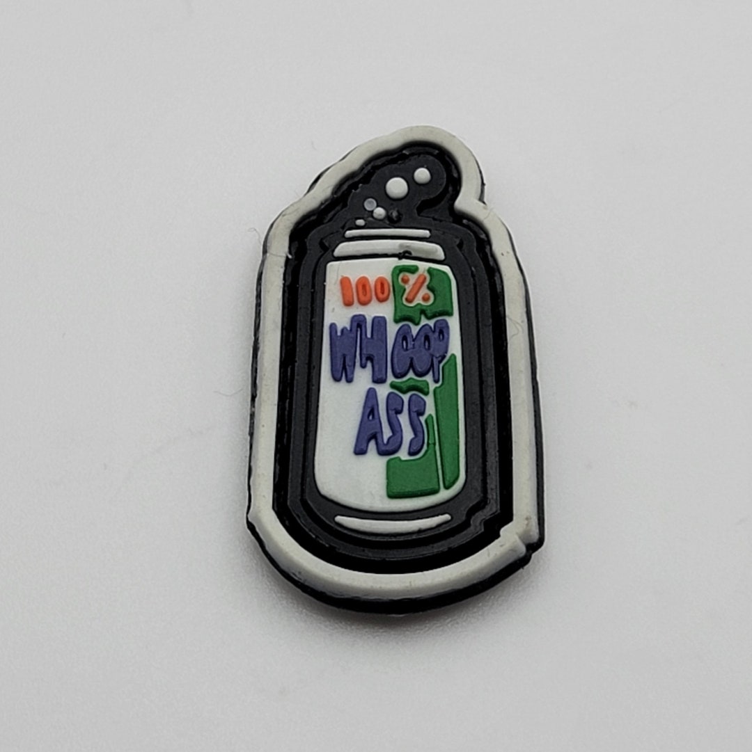 Badge PVC Can Of Whoop Ass - Patch Airsoft - Neuf