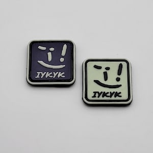 Glow Marker Man Series IYKYK Ranger Eye RE PVC Patch