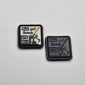 Glow Rub Some Dirt On It Ranger Ögonlapp EDC