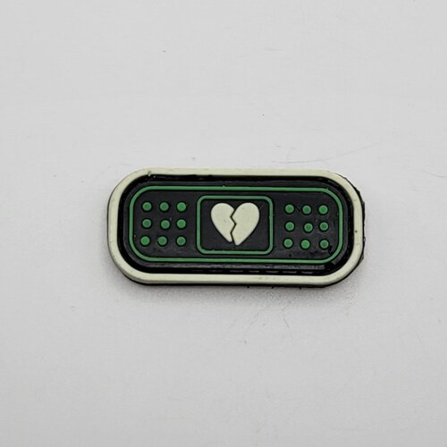 BritKitUSA F-Bomb 3D Rubber PVC Patch – Glow In The Dark Morale Patch, Hook Backing