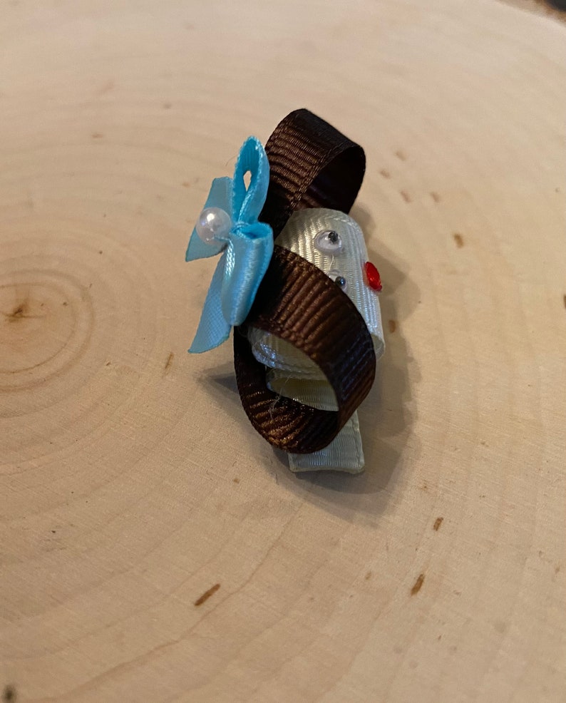 Puppy Dog Hair Barrette Puppy Dog Hair Clip Puppy Barrette Etsy