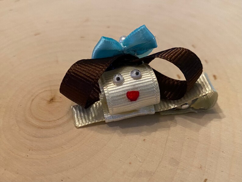 Puppy Dog Hair Barrette Puppy Dog Hair Clip Puppy Barrette Etsy