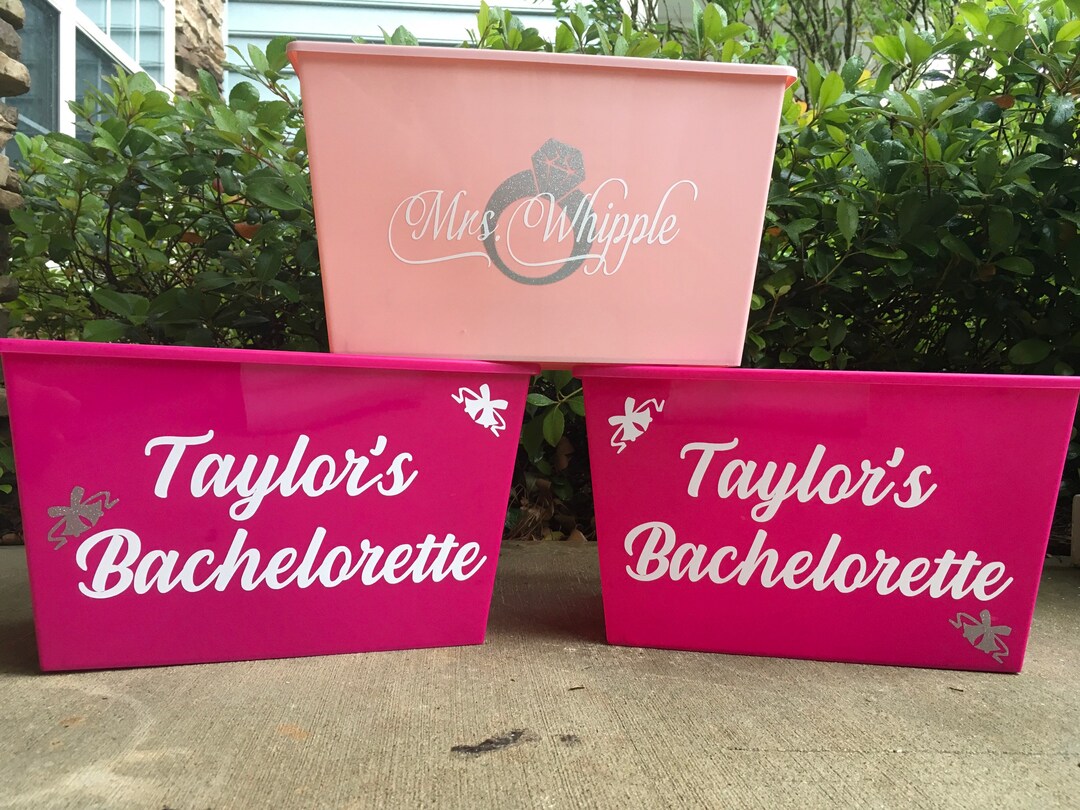 Custom Bridal Shower Gift Personalized Bachelorette Party Etsy