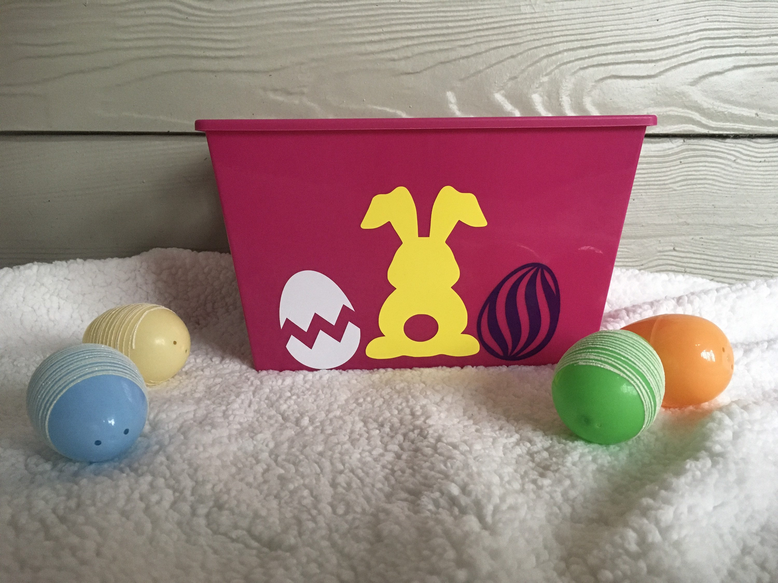 Personalized Easter Baskets Plastic Easter Basket With Etsy UK