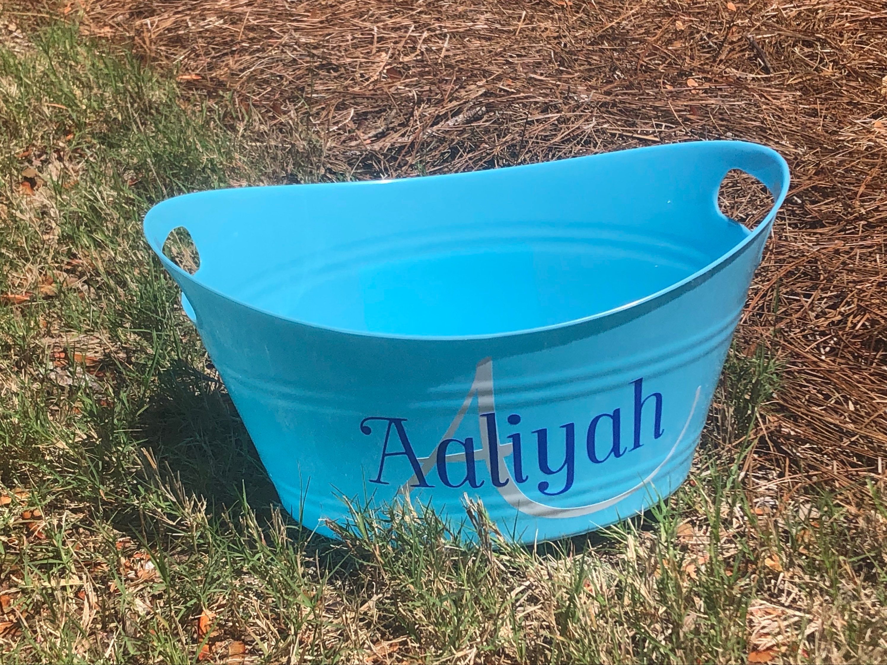 Personalized Initial Name Basket Custom Name Gift Basket Etsy