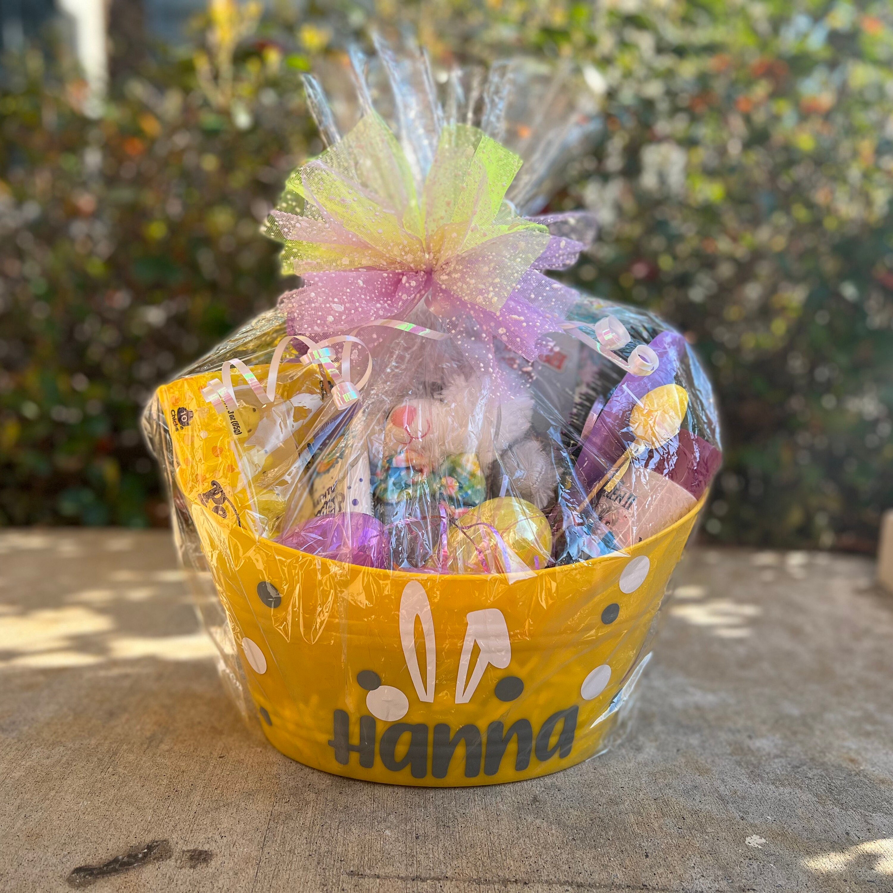 Filled Easter Basket Etsy