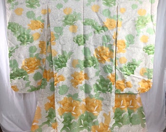 Vintage Kimono/ Japanese Kimono/ Furisode/ 28653