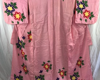 Vintage Kimono/ Japanese Stage Kimono/ 302166