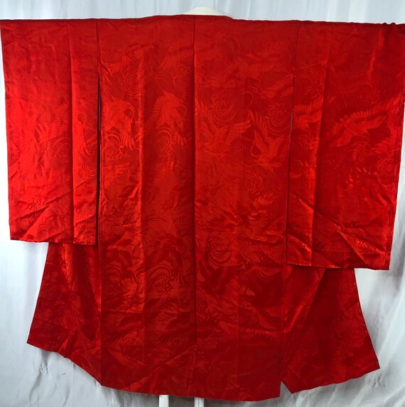 Vintage Kimono/ Japanese Kimono/ Nagajuban/ 28739