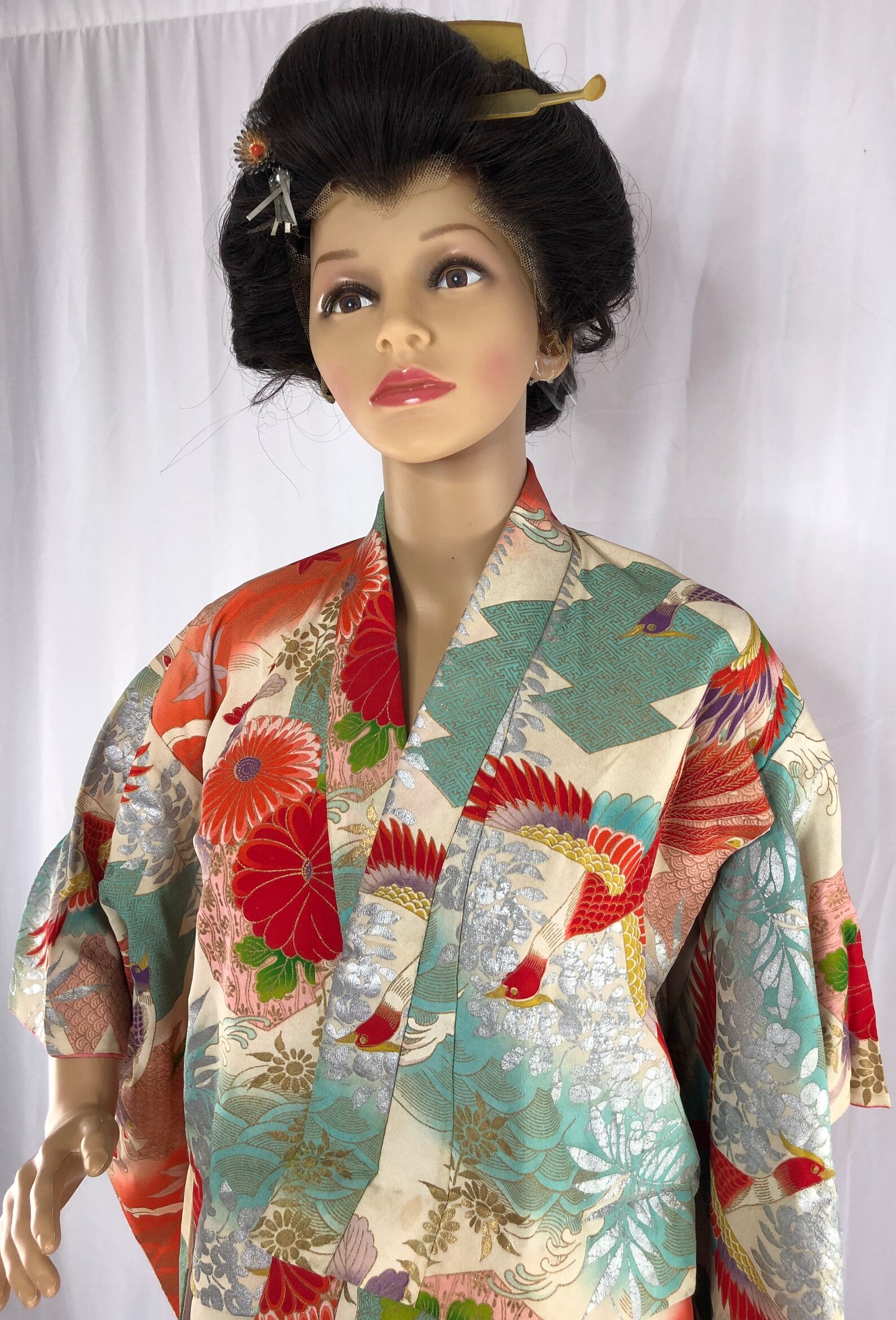 Shichigosan Childs Kimono/ Japanese Kimono/ Vintage Kimono/ Etsy