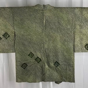 Japanese Kimono/ Vintage Silk Kimono/ Haori/ Shibori/ Japanese textile/ 28593