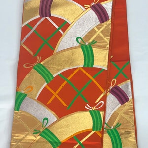 Unique Vintage Japanese Kimono Obi/ 888301