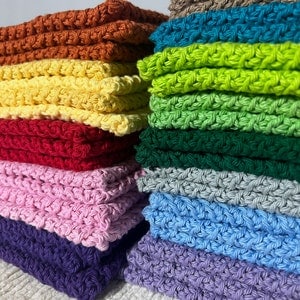 Crochet Cotton Potholder: Farmhouse Kitchen Hot Pad