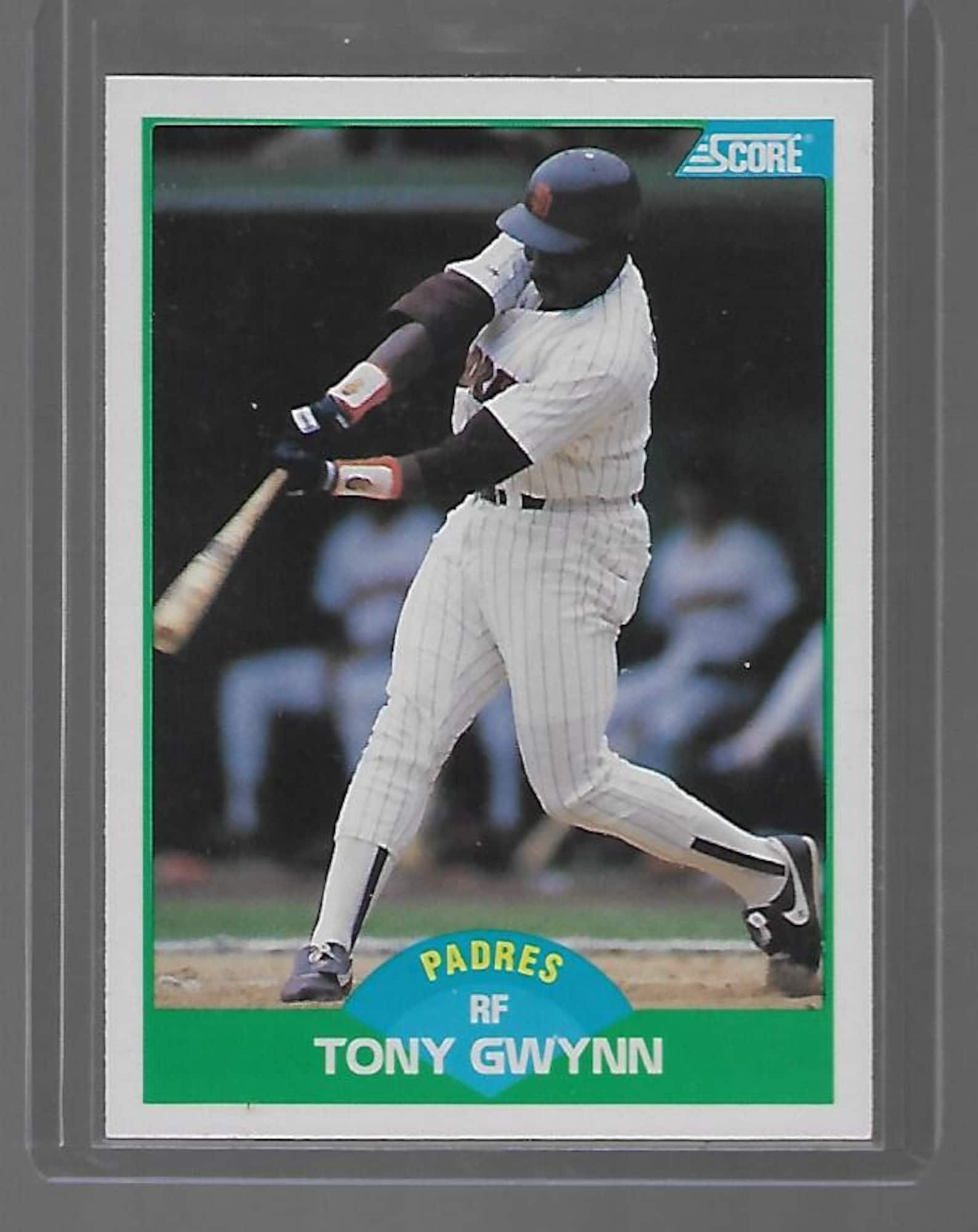 Tony Gwynn 1989 Score MLB Baseball Card 90 San Diego Padres Etsy
