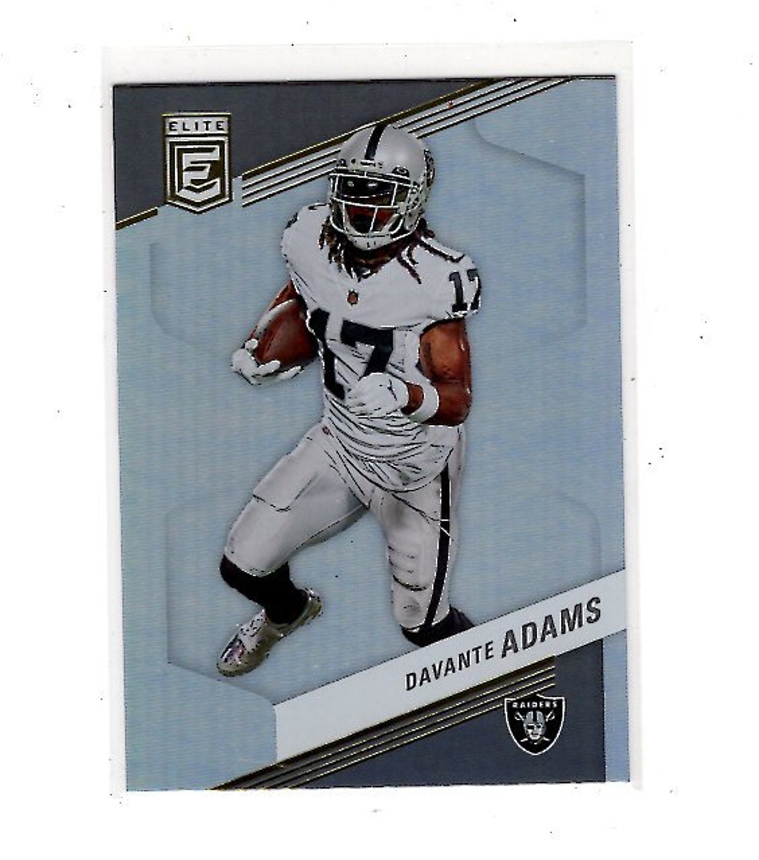 Davante Adams 2023 Panini Donruss Elite Base Card 24 Las - Etsy