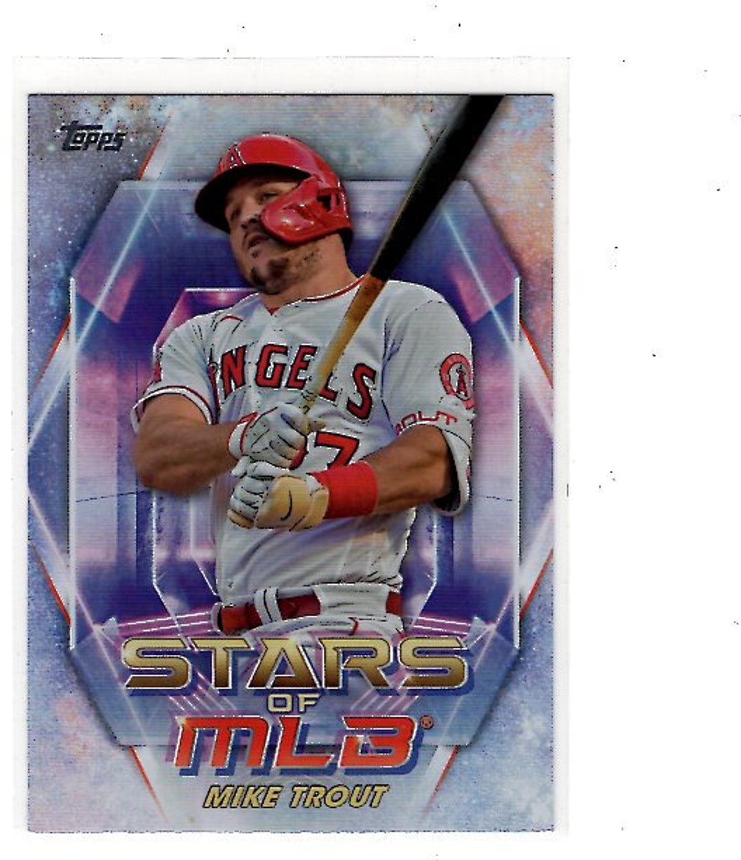 Mike Trout 2022 Topps Base Card #27 Los Angeles Angels