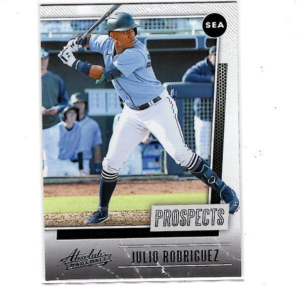 Julio Rodriguez Baseball Card Etsy