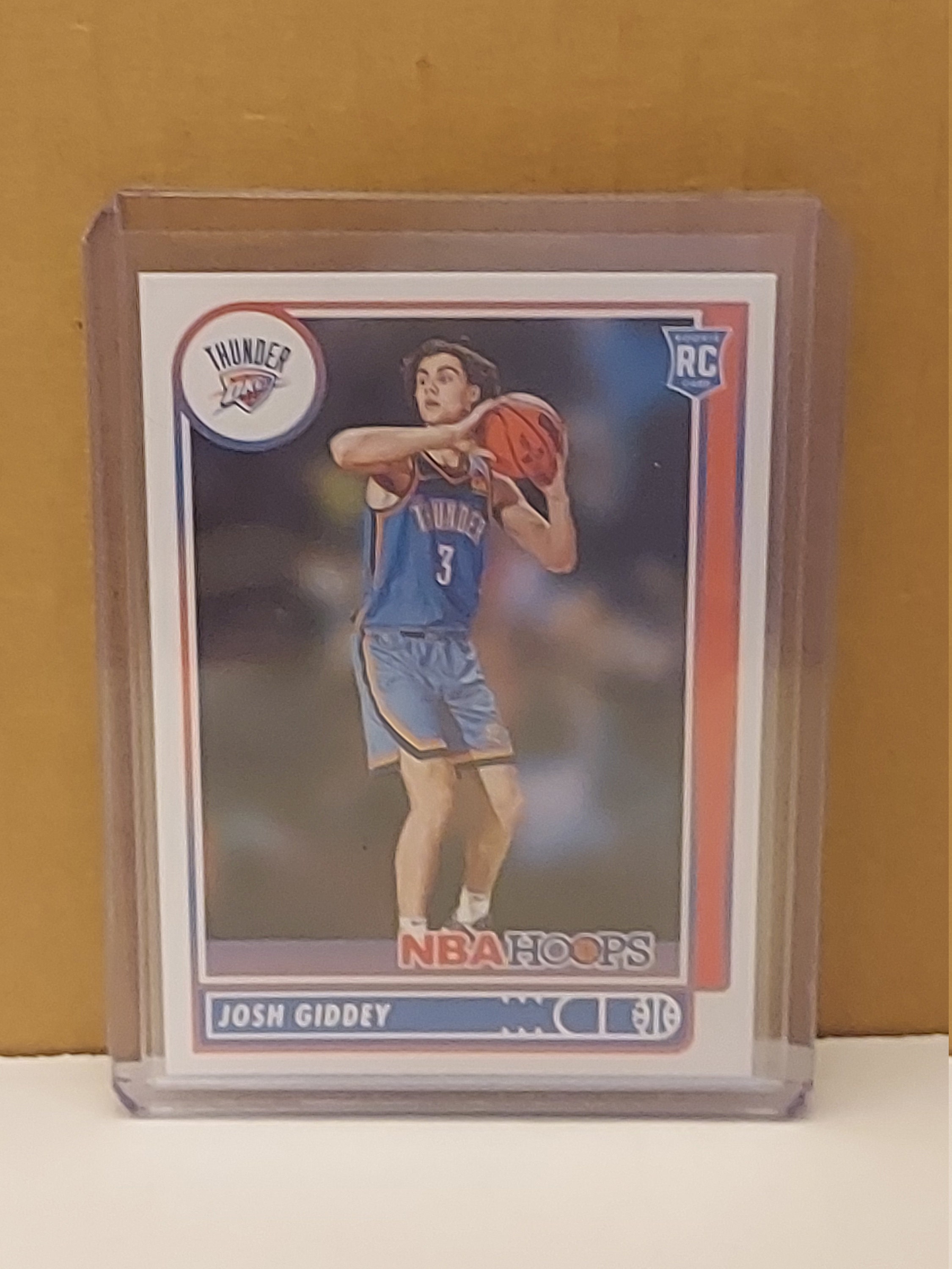 Josh Giddey 2021-22 Panini NBA Hoops Base Rookie Card #202