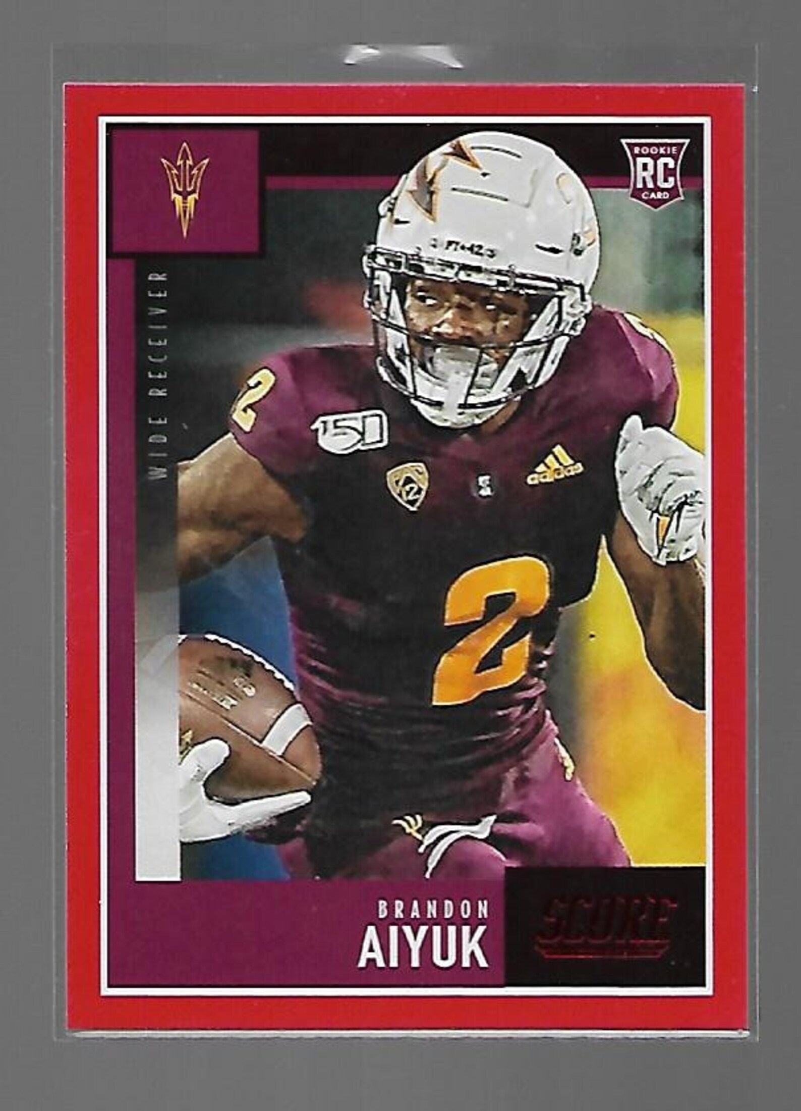 Brandon Aiyuk 2020 Panini Score Red Parallel Rookie Card 414 Etsy