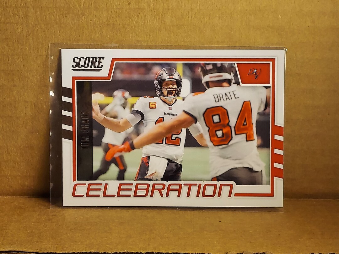 Tom Brady 2022 Panini Score Celebration Base Insert Card CTB Etsy