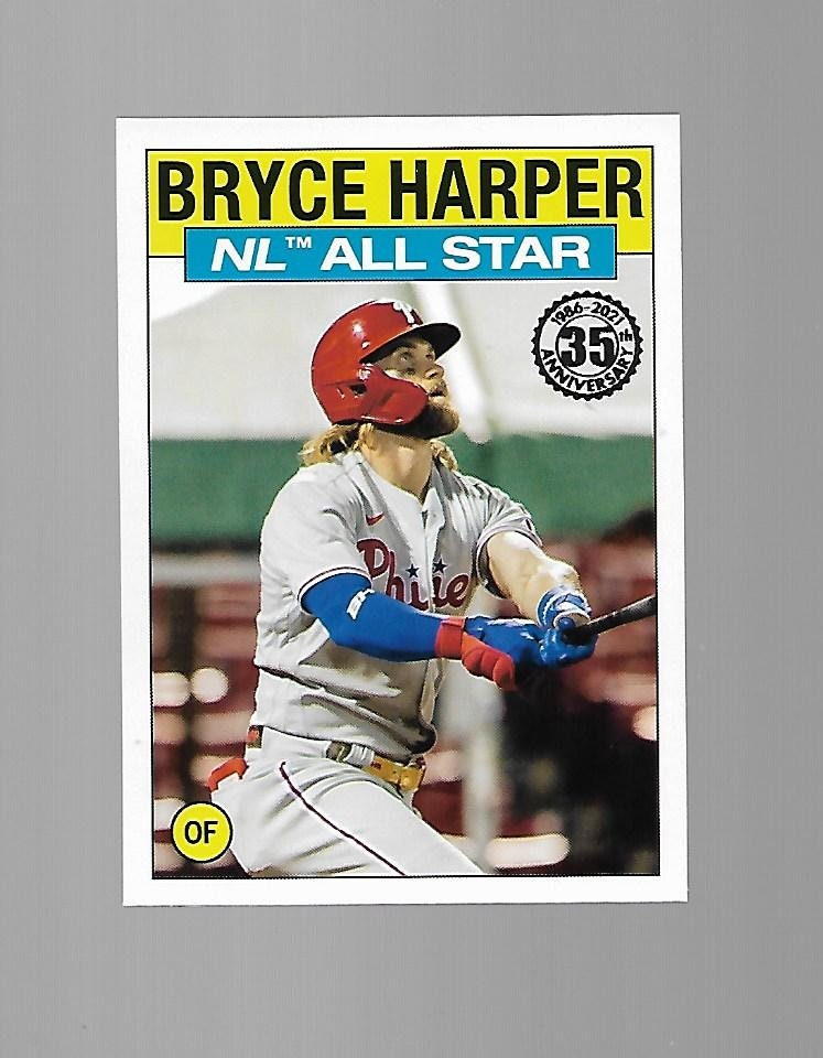 Bryce Harper Unsigned Custom Framed Jersey Display