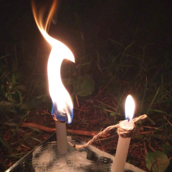 Kit Ritual Corte Cordon Energetico - Ritual de Fuego - Ritual Ave Fenix  - Magia de Velas - DIY