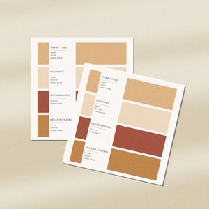 Download + Print Herbst Diffusor Blend Postkarte | minimaler ätherischer Öl Diffusor Blend druckbar | Herbst Diffusor Mischkarten