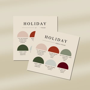Urlaub Diffuser Blende Postkarte I Weihnachts Diffusormischungen I Urlaub Diffusormischungen