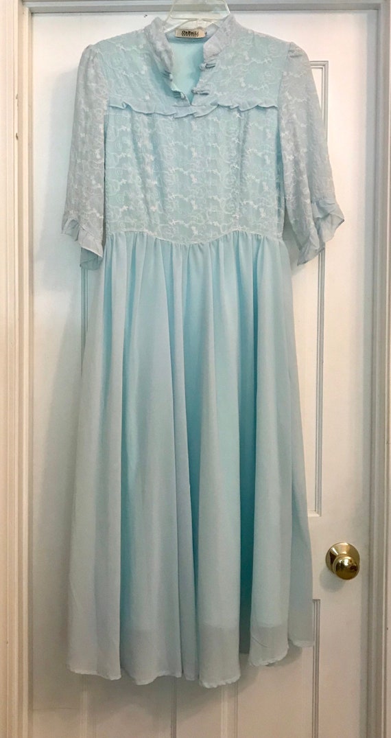 RARE FIND~1930's Beautiful Flowing Princess Dress… - image 8