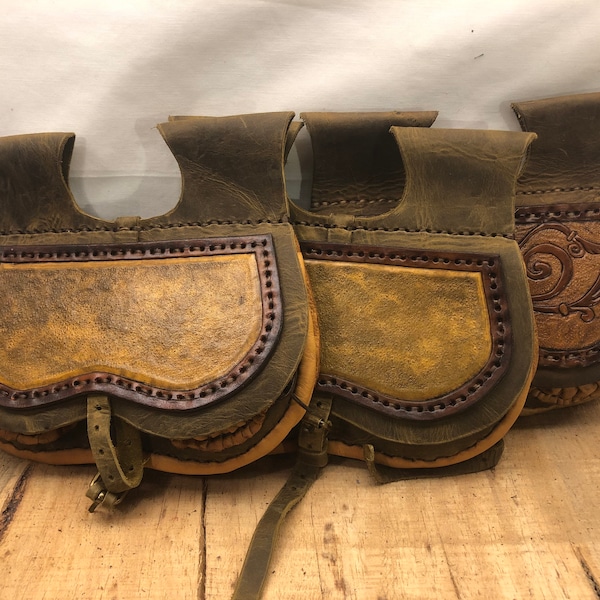 Kidney Pouch, Belt Pouch, Honey Brown/Golden Yellow