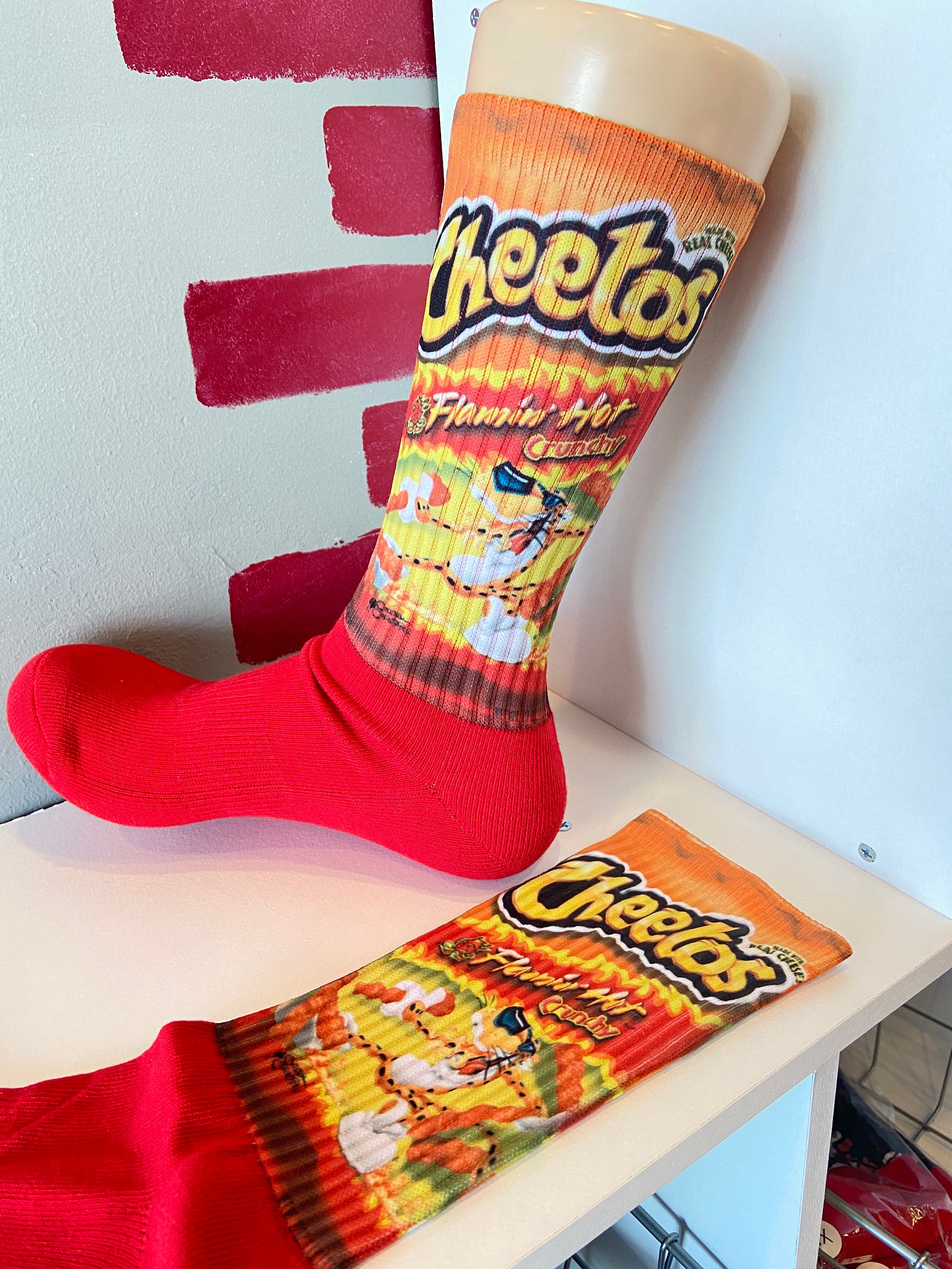 Hot Cheetos Socks - Etsy