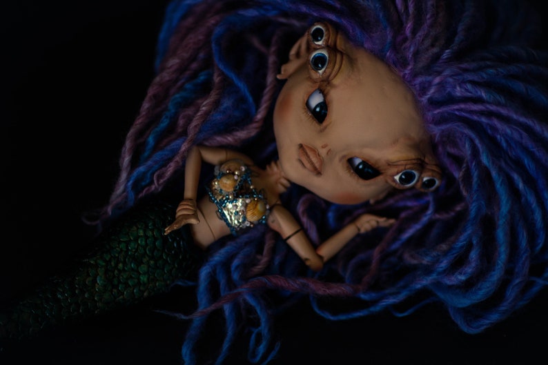 custom, tbl, ooak The Mermaid Blythe