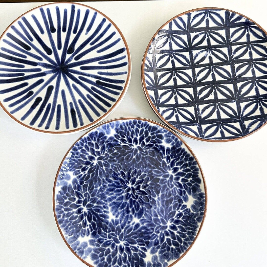 Set of 6 Val Do Sol Pottery Portugal Terracotta Dessert Etsy