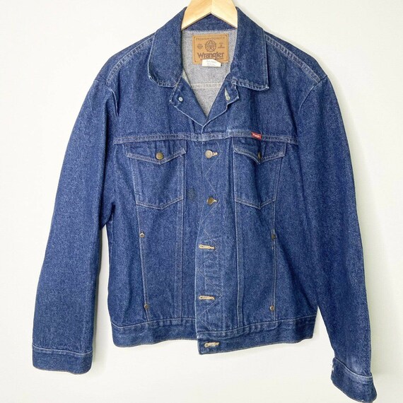 Vintage 1970s-80s Wrangler Denim Trucker Jacket Size L - Etsy.de
