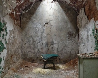 Eastern State Penitentiary Cell Ruins, Color Photo by Crystala Armagost