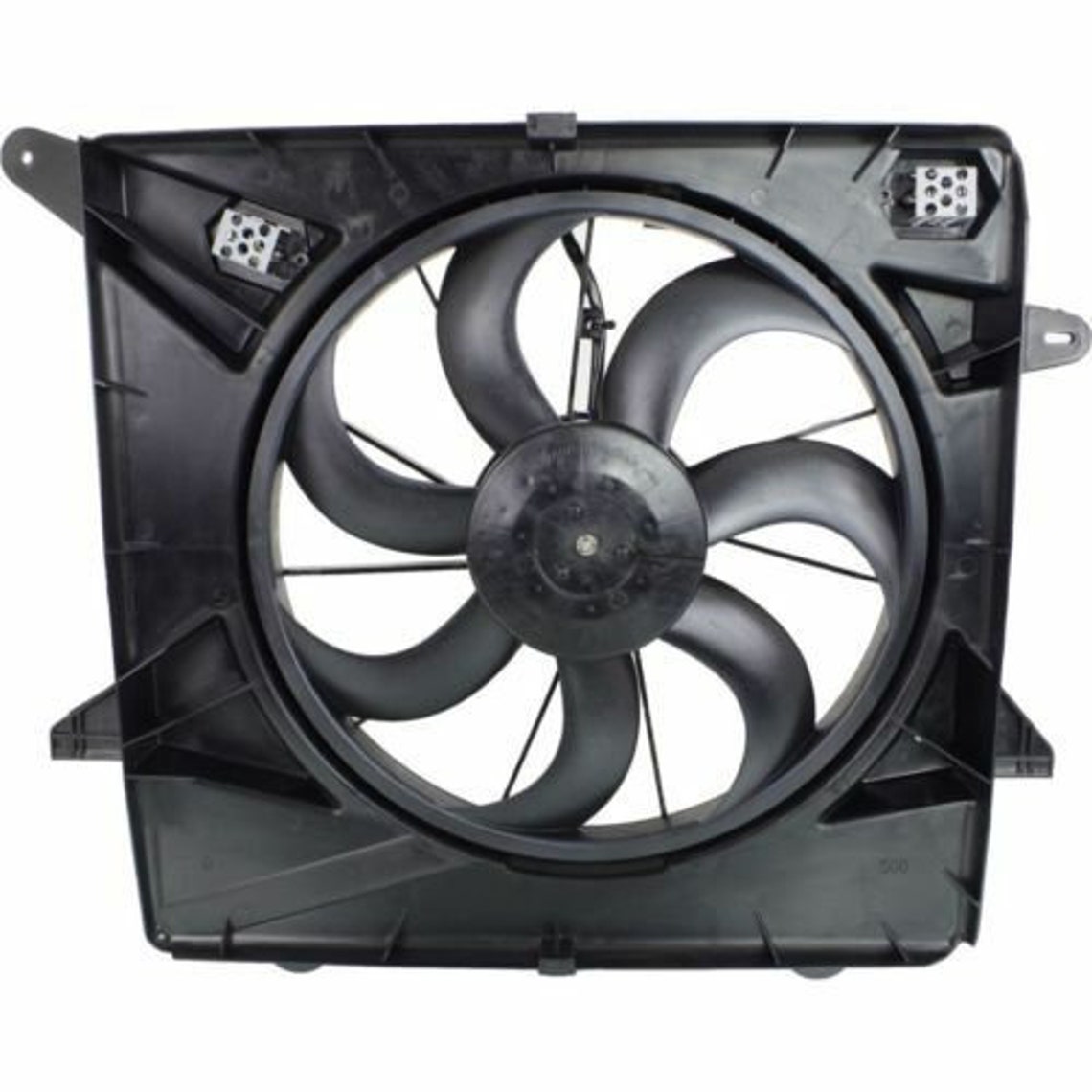 New Radiator Fan Assembly Fits Cadillac Srx 20102016 Etsy