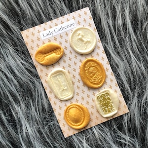 Ensemble d&#39;autocollants pour sceaux de cire Lady Catherine Jane Austen Orgueil et préjugés